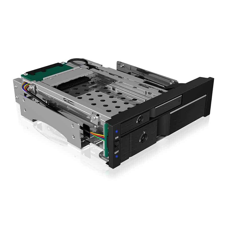 ICY BOX Mobile Rack for 2.5- and 3.5- SATA-SAS HDD